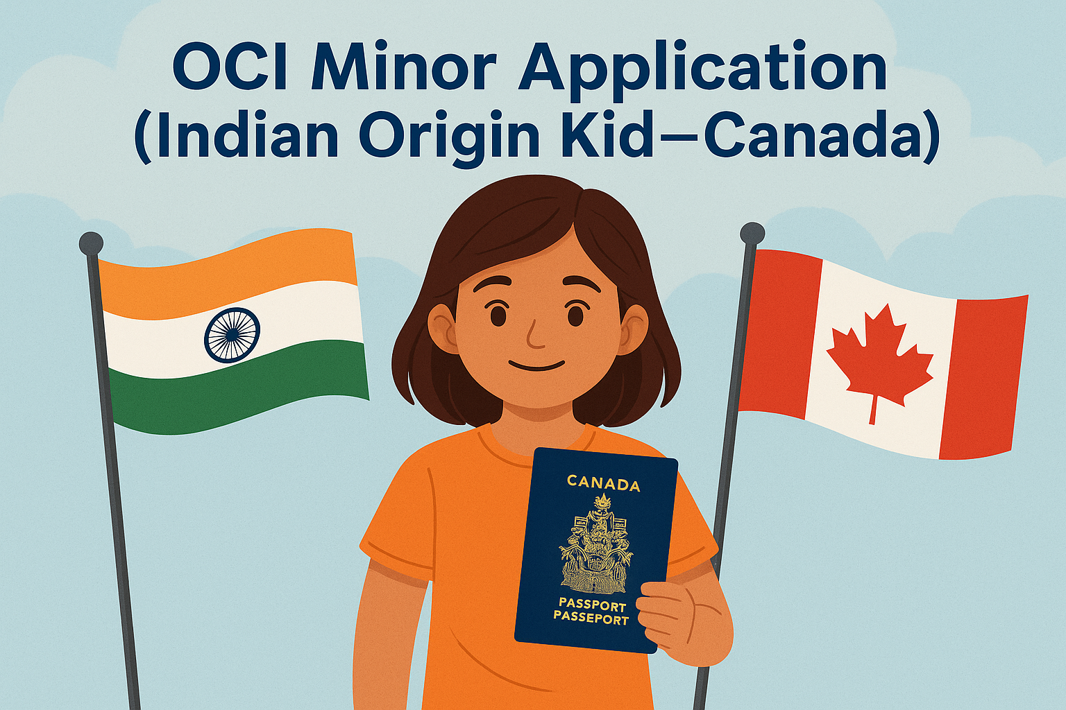 OCI Minor application process for Indian-origin kids in Canada
